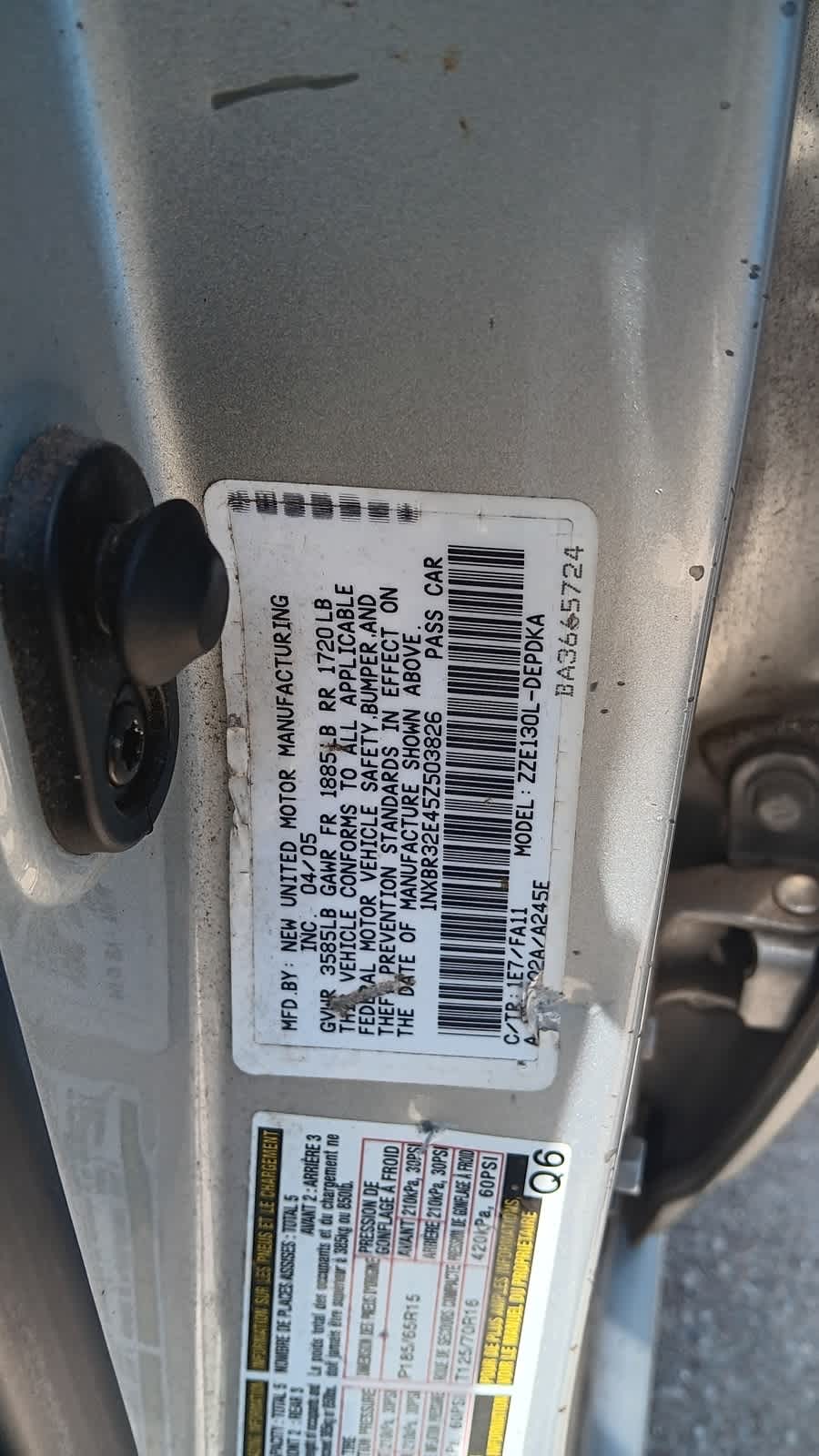 Thumbnail: 2005 Toyota Corolla - 4