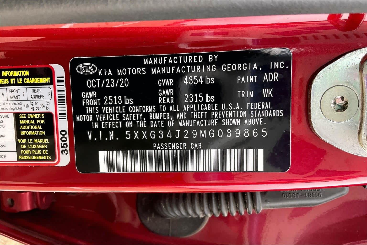 Thumbnail: 2021 Kia K5 - 19