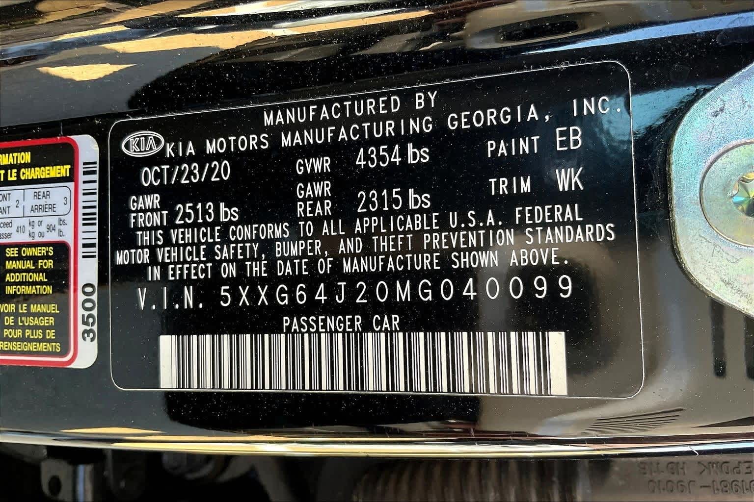 Thumbnail: 2021 Kia K5 - 20