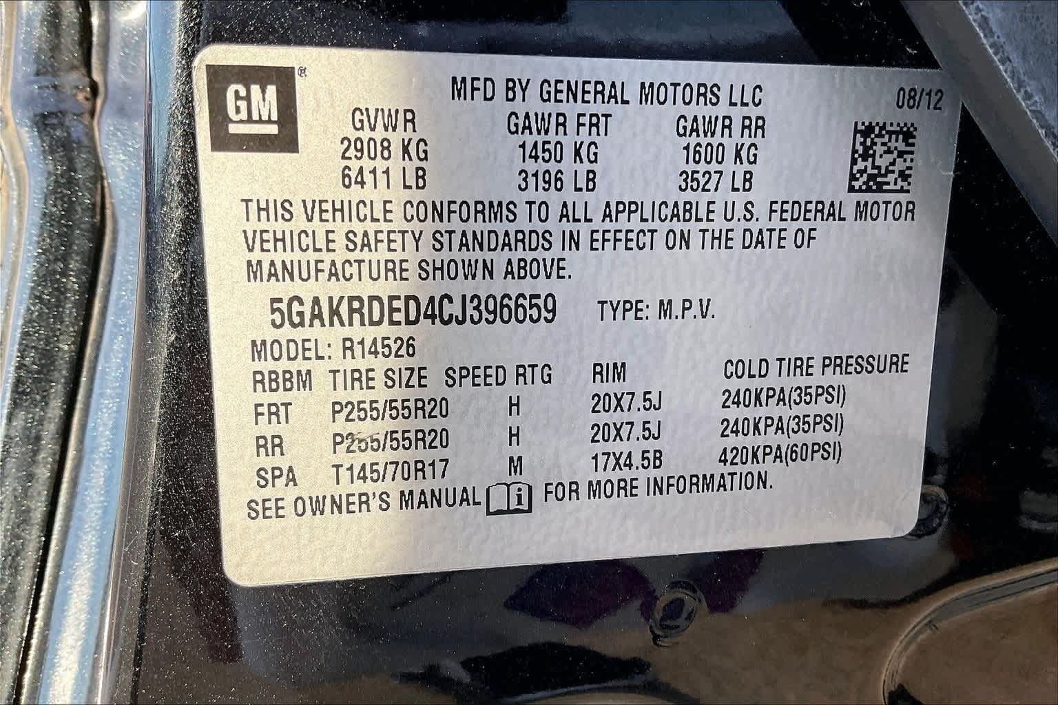 Thumbnail: 2012 Buick Enclave - 18