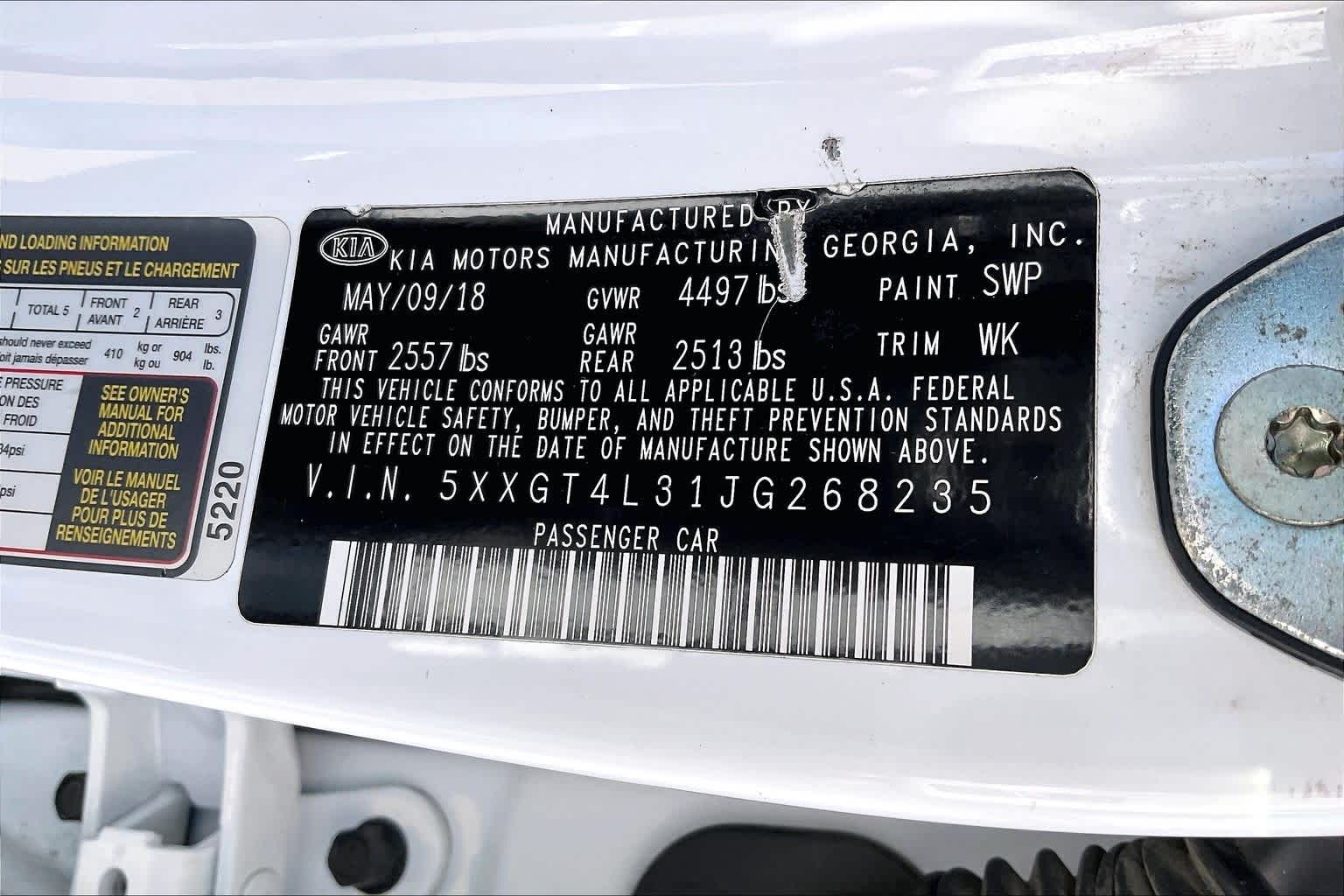 Thumbnail: 2018 Kia Optima - 19