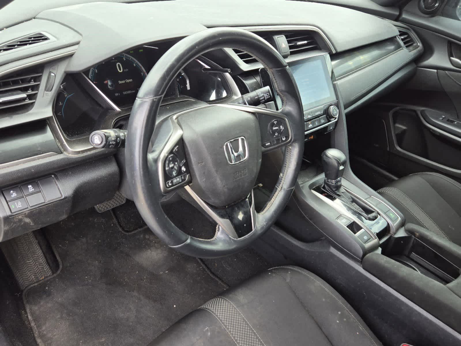 Used 2021 Honda Civic Hatchback EX with VIN SHHFK7H6XMU206793 for sale in Rockwall, TX