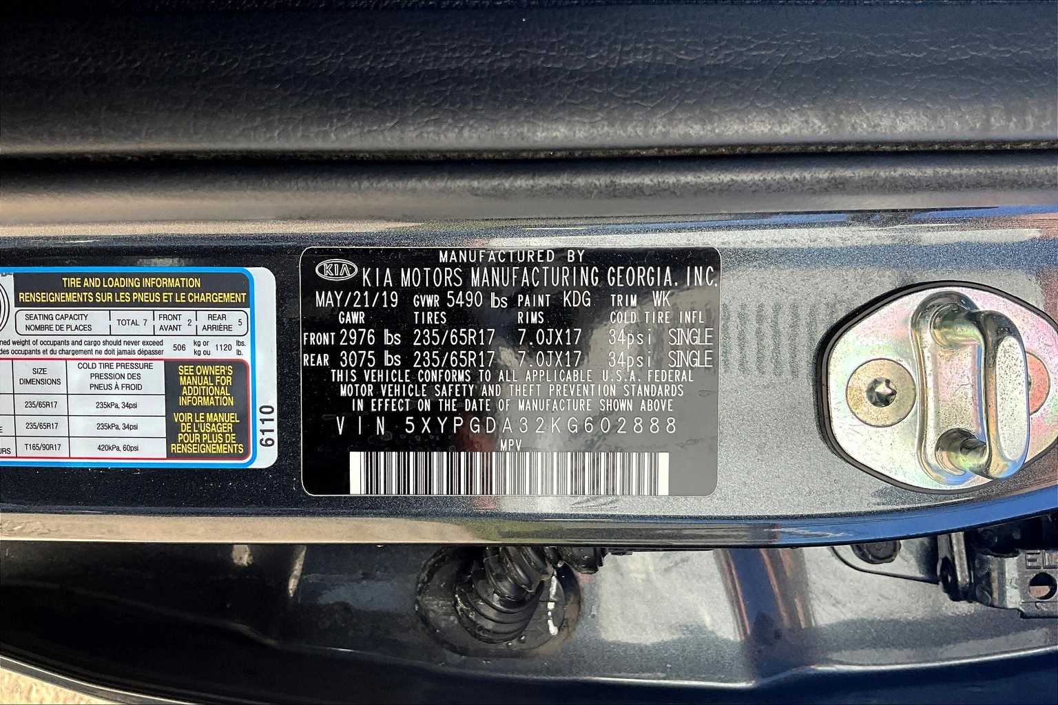Thumbnail: 2019 Kia Sorento - 33