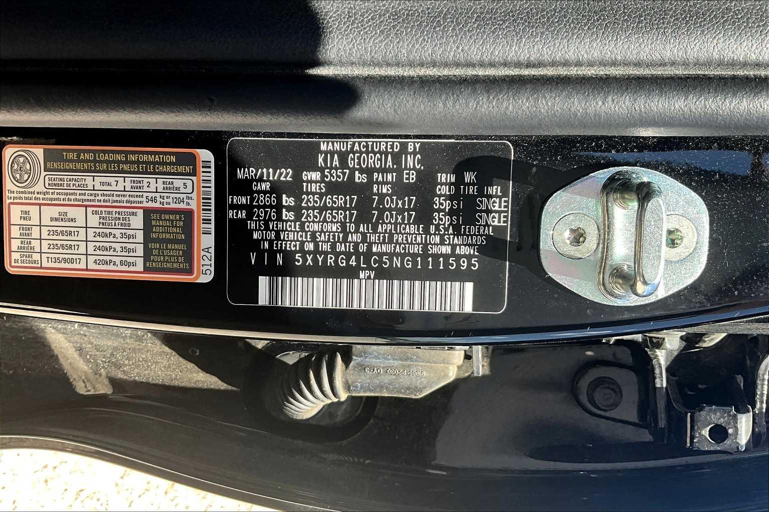 Thumbnail: 2022 Kia Sorento - 32