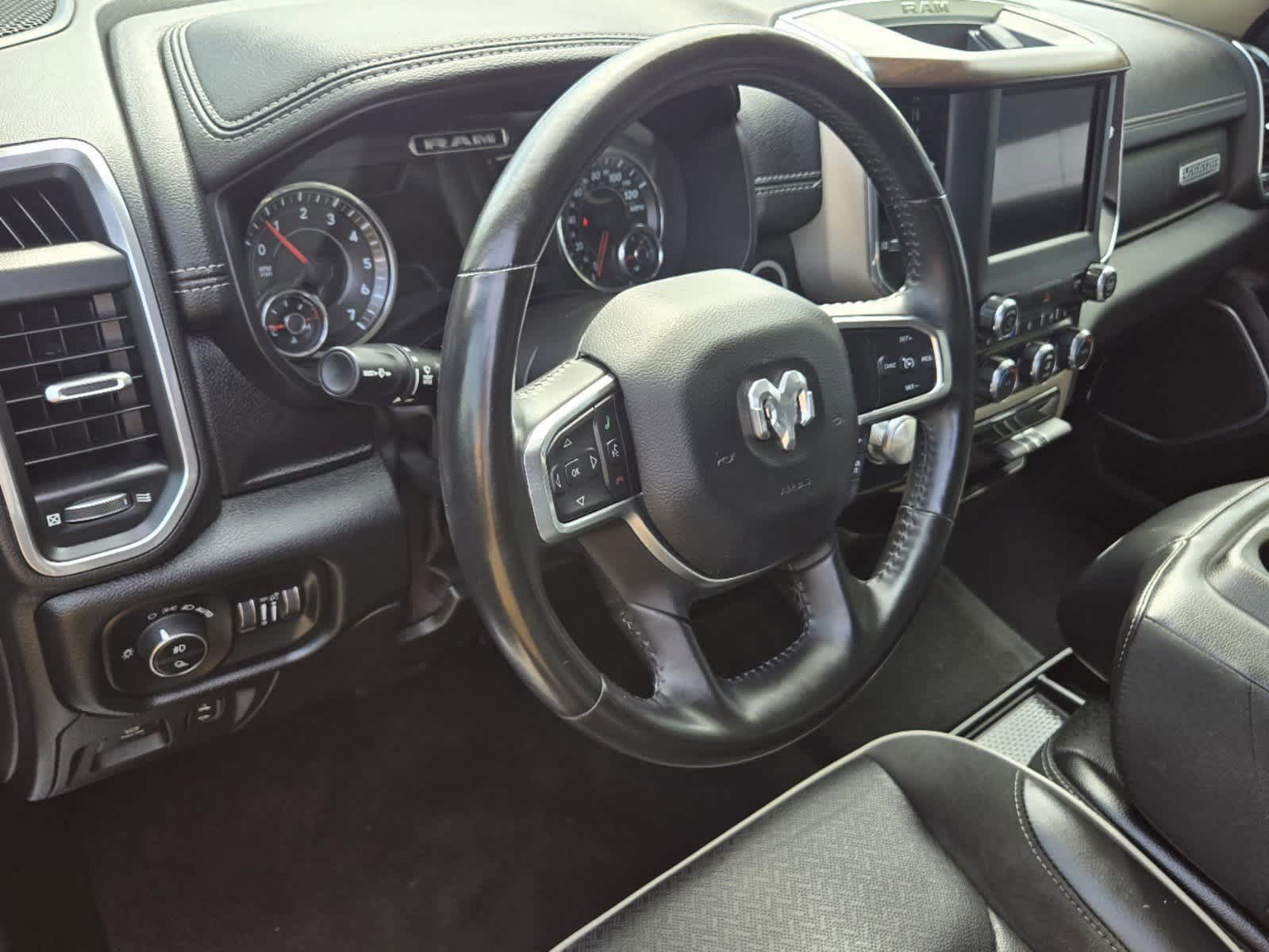 Used 2021 RAM Ram 1500 Pickup Laramie with VIN 1C6SRFJT9MN775259 for sale in Rockwall, TX