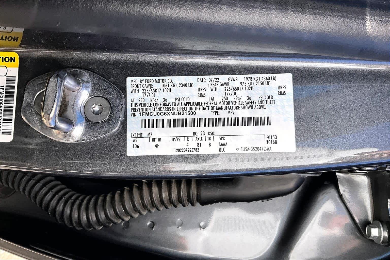 Thumbnail: 2022 Ford Escape - 32