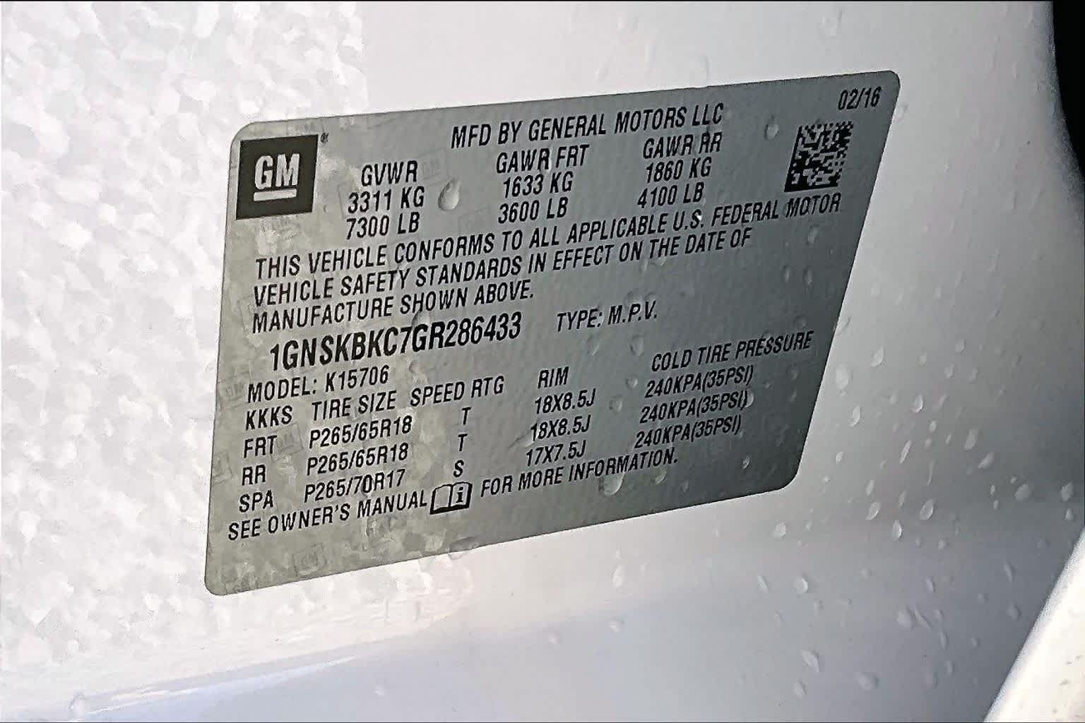 Thumbnail: 2016 Chevrolet Tahoe - 31