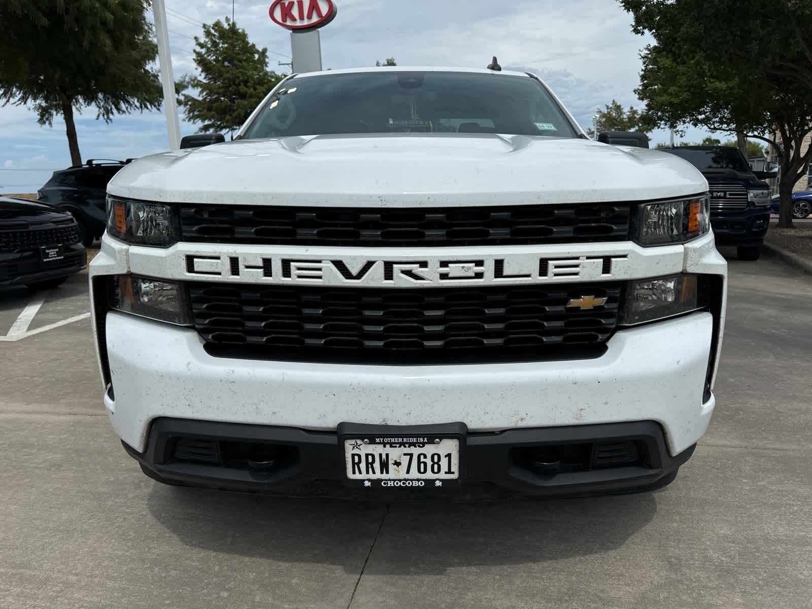 Used 2022 Chevrolet Silverado 1500 Limited Custom with VIN 1GCRWBEK5NZ206381 for sale in Rockwall, TX