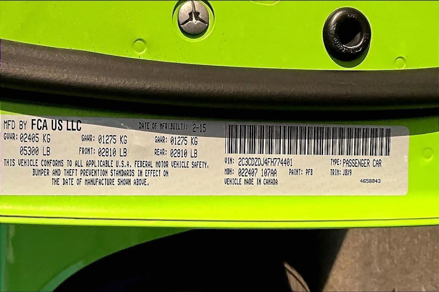 Thumbnail: 2015 Dodge Challenger - 29