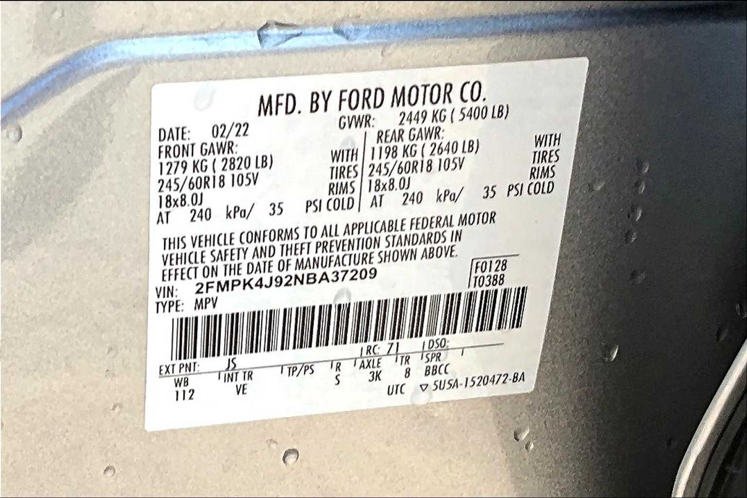 Thumbnail: 2022 Ford Edge - 32