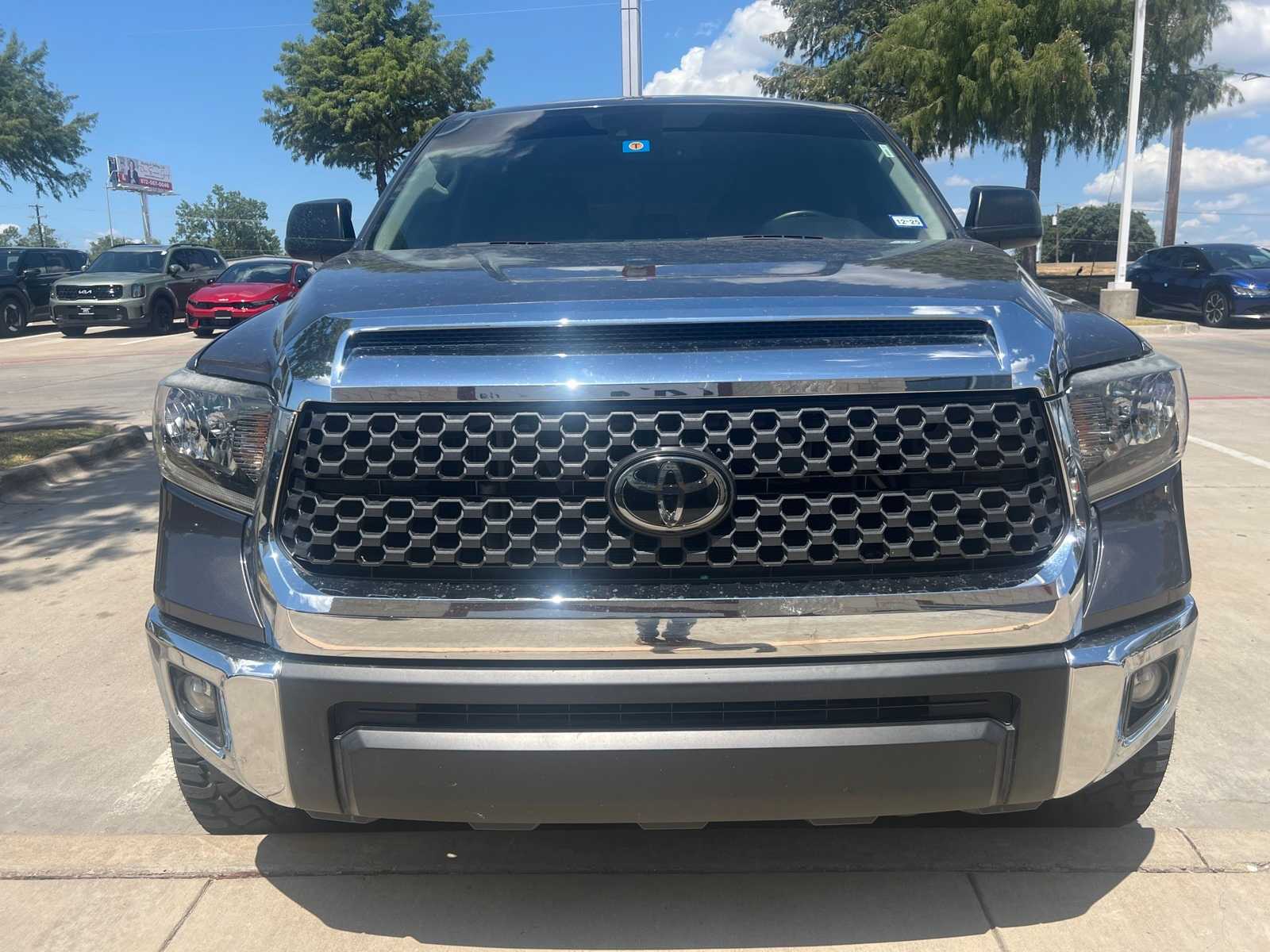 Used 2021 Toyota Tundra SR5 with VIN 5TFDY5F12MX001039 for sale in Rockwall, TX