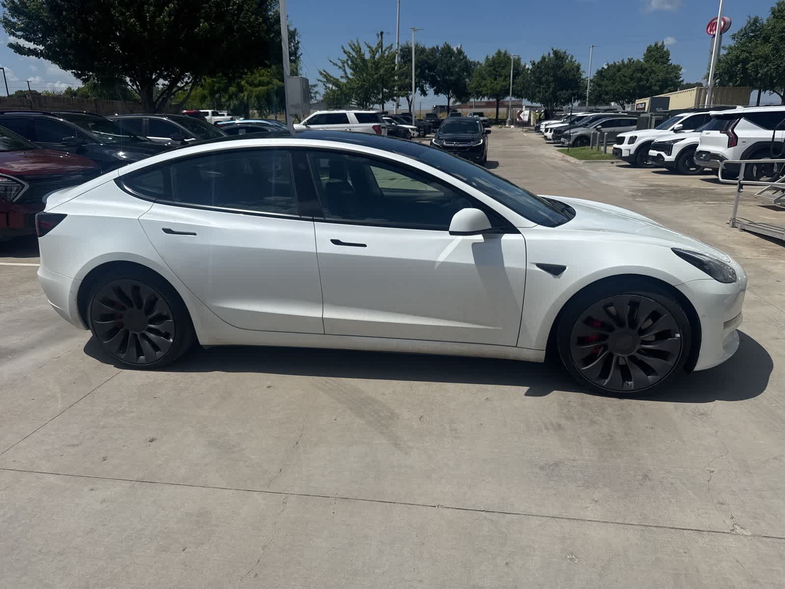 Used 2022 Tesla Model 3 Performance with VIN 5YJ3E1EC8NF252840 for sale in Rockwall, TX