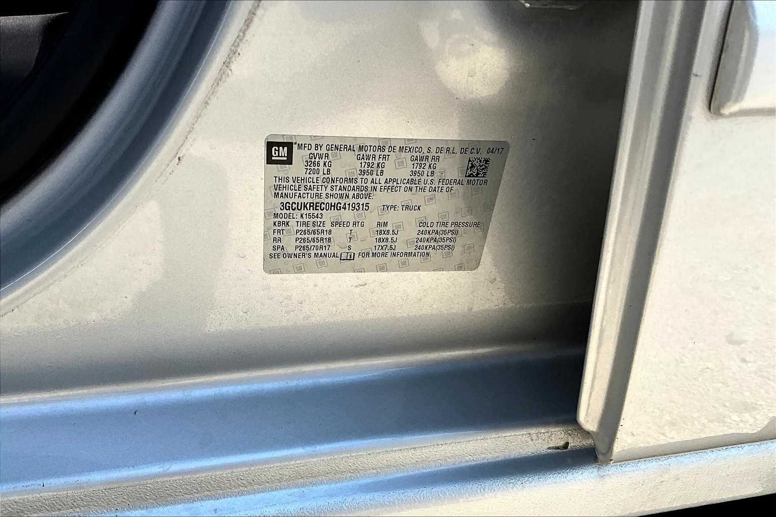 Thumbnail: 2017 Chevrolet Silverado 1500 - 33