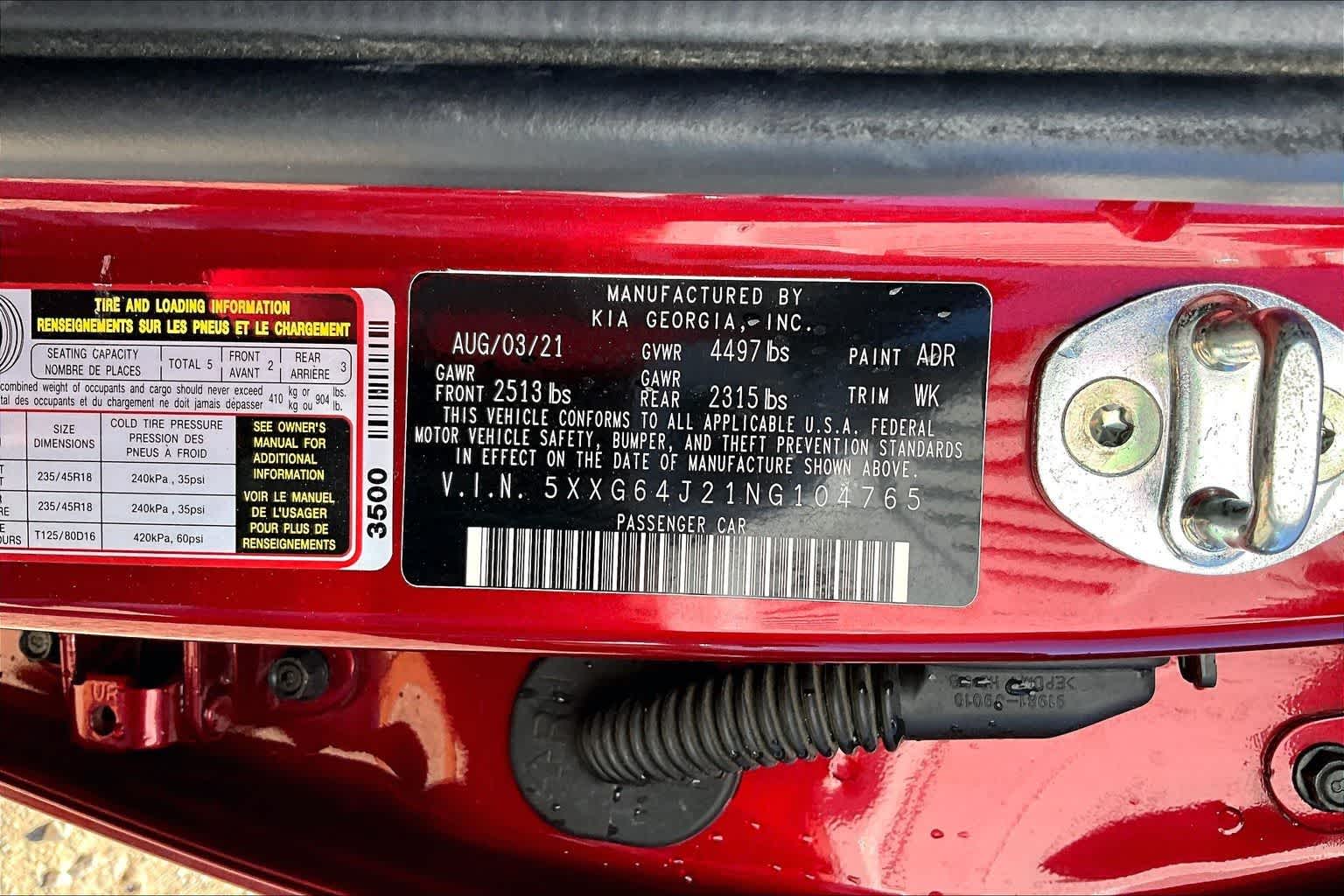 Thumbnail: 2022 Kia K5 - 25