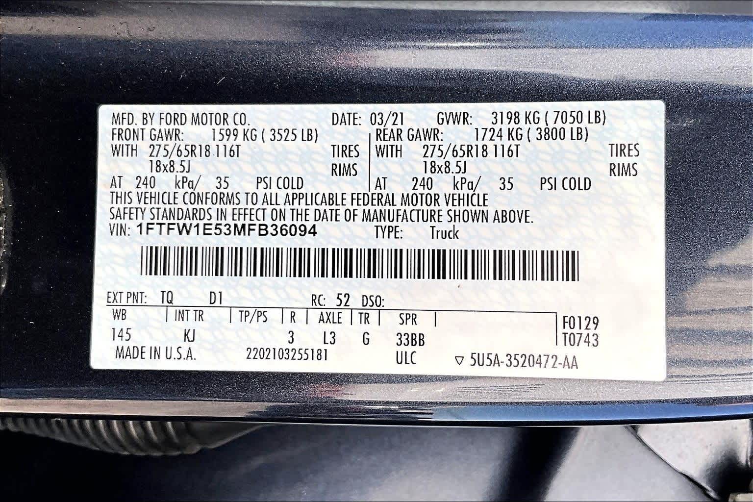 Thumbnail: 2021 Ford F-150 - 32