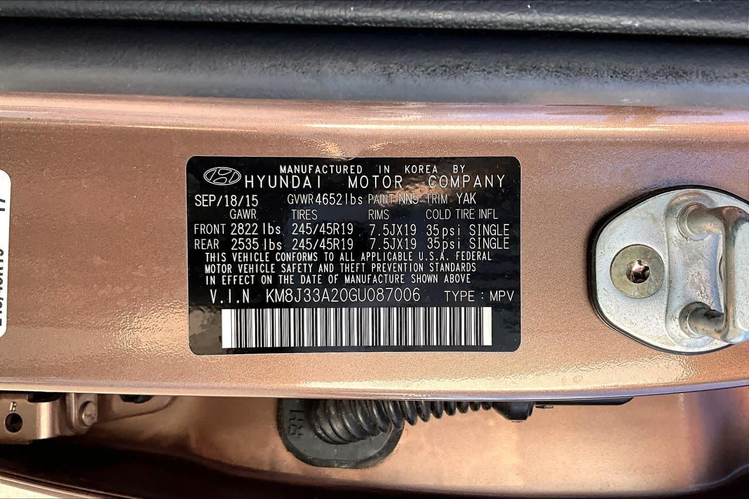 Thumbnail: 2016 Hyundai Tucson - 31