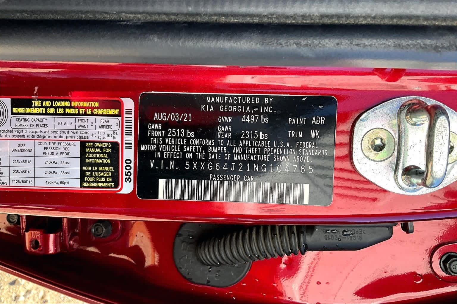 Thumbnail: 2022 Kia K5 - 25