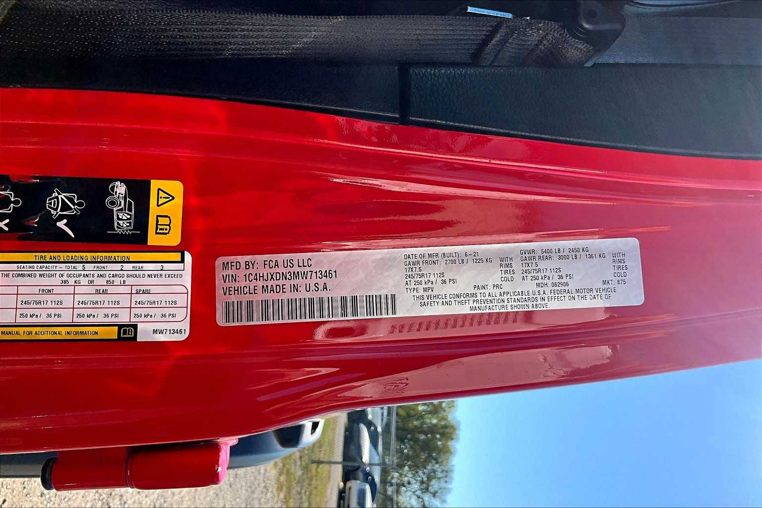 Thumbnail: 2021 Jeep Wrangler - 33