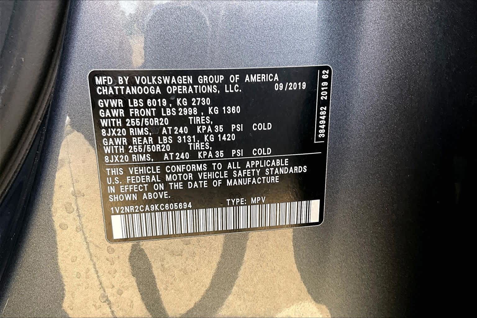 Thumbnail: 2019 Volkswagen Atlas - 33