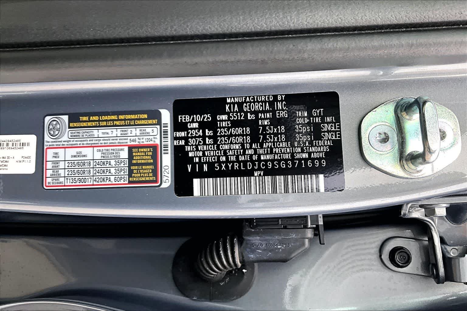 Thumbnail: 2025 Kia Sorento - 28