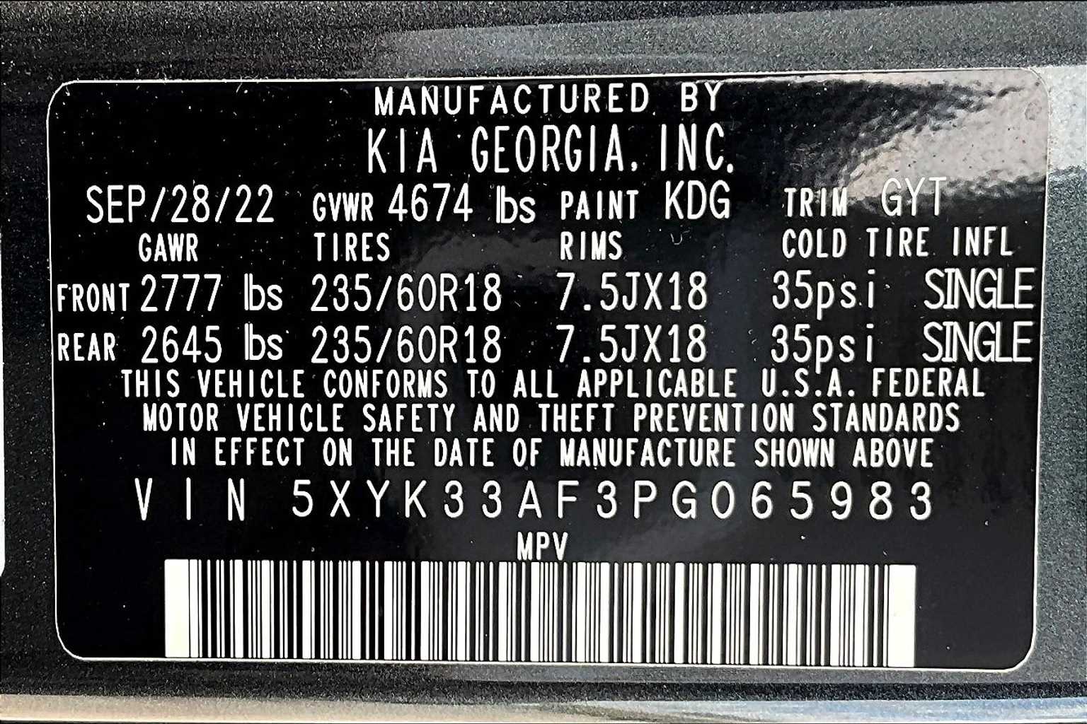 Thumbnail: 2023 Kia Sportage - 33