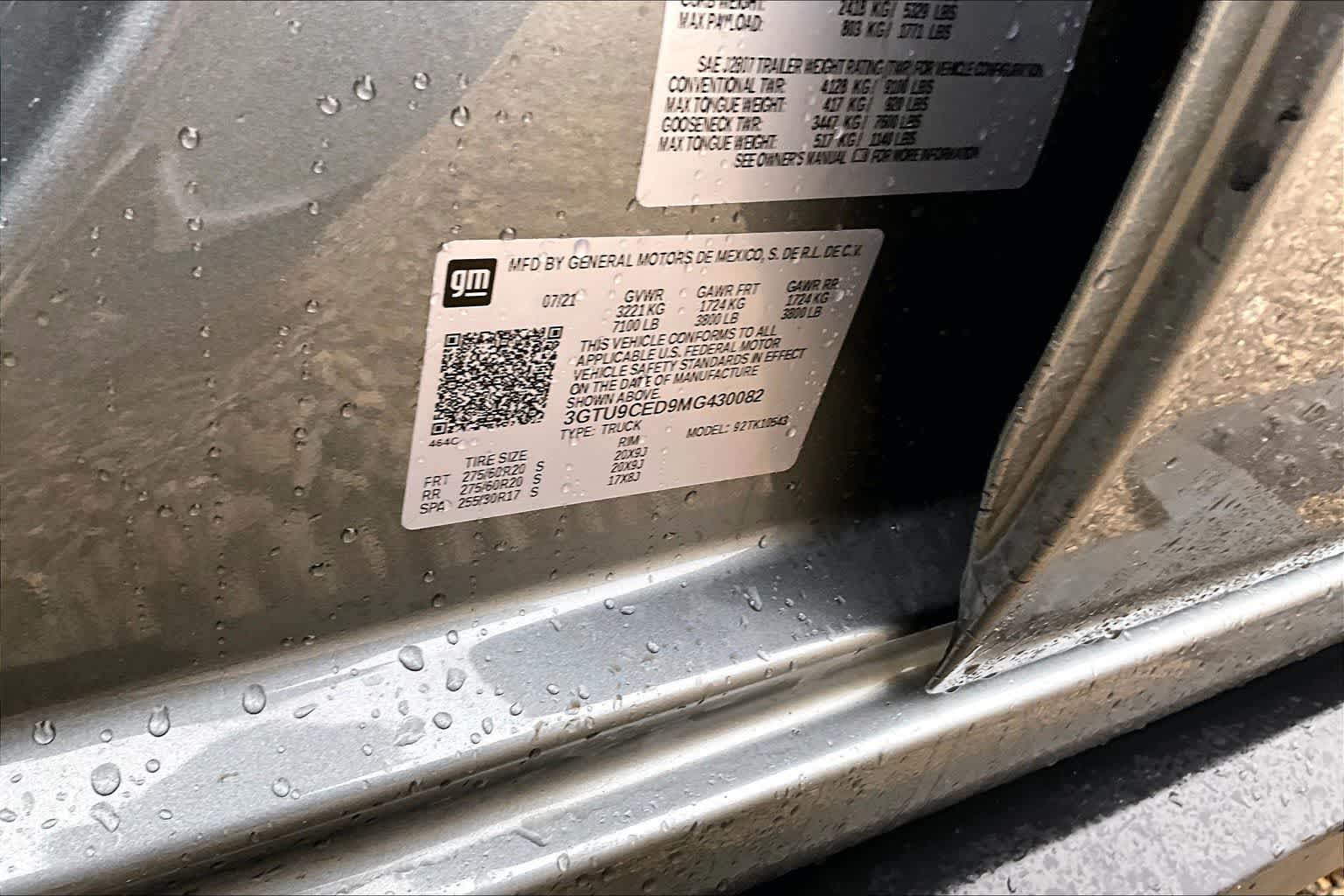 Thumbnail: 2021 GMC Sierra 1500 - 32