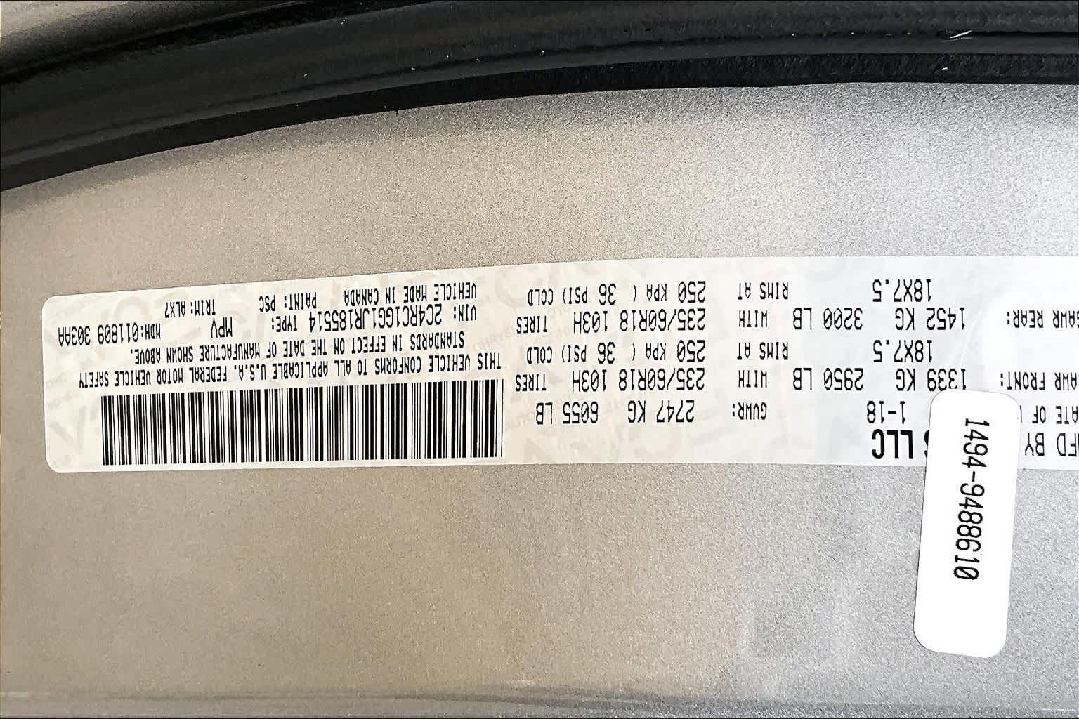 Thumbnail: 2018 Chrysler Pacifica - 30