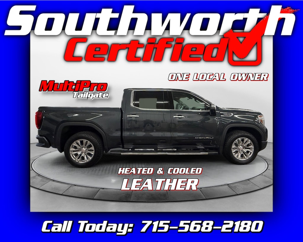 Used 2021 GMC Sierra 1500 Denali Truck Crew Cab