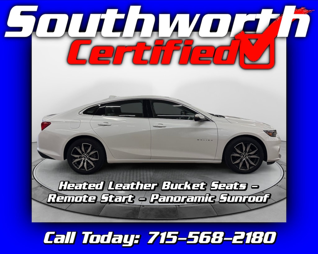 Used 2016 Chevrolet Malibu LT Sedan