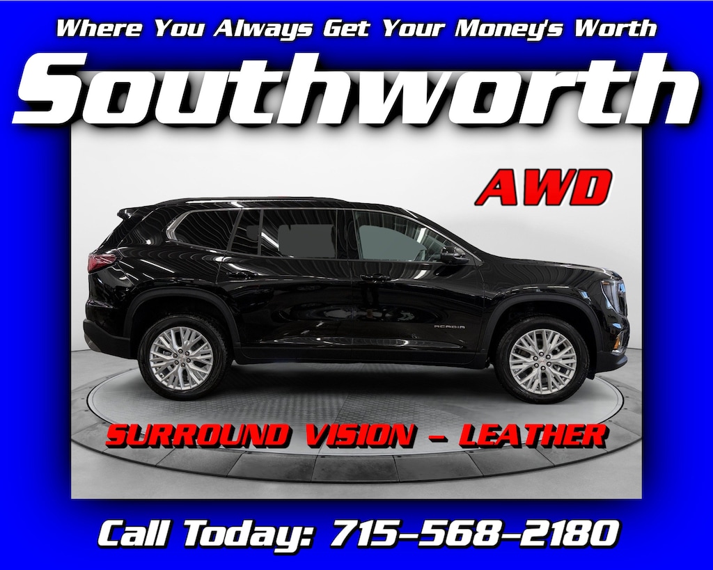 New 2026 GMC Acadia Elevation SUV