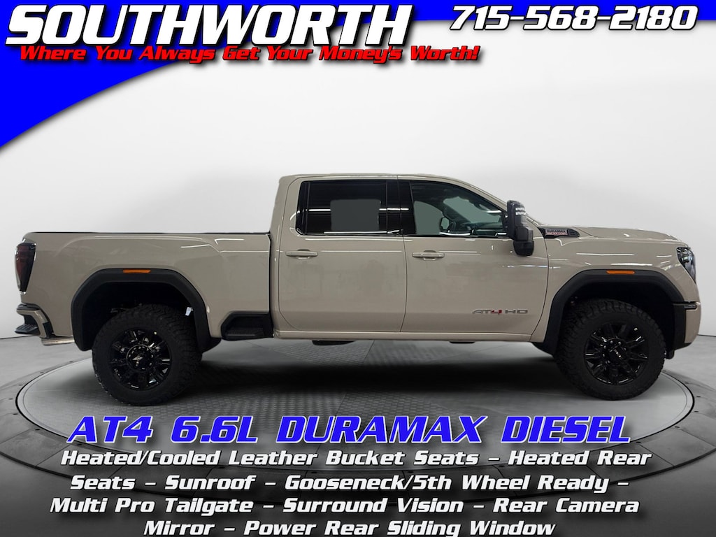 New 2026 GMC Sierra 3500 HD AT4 Truck