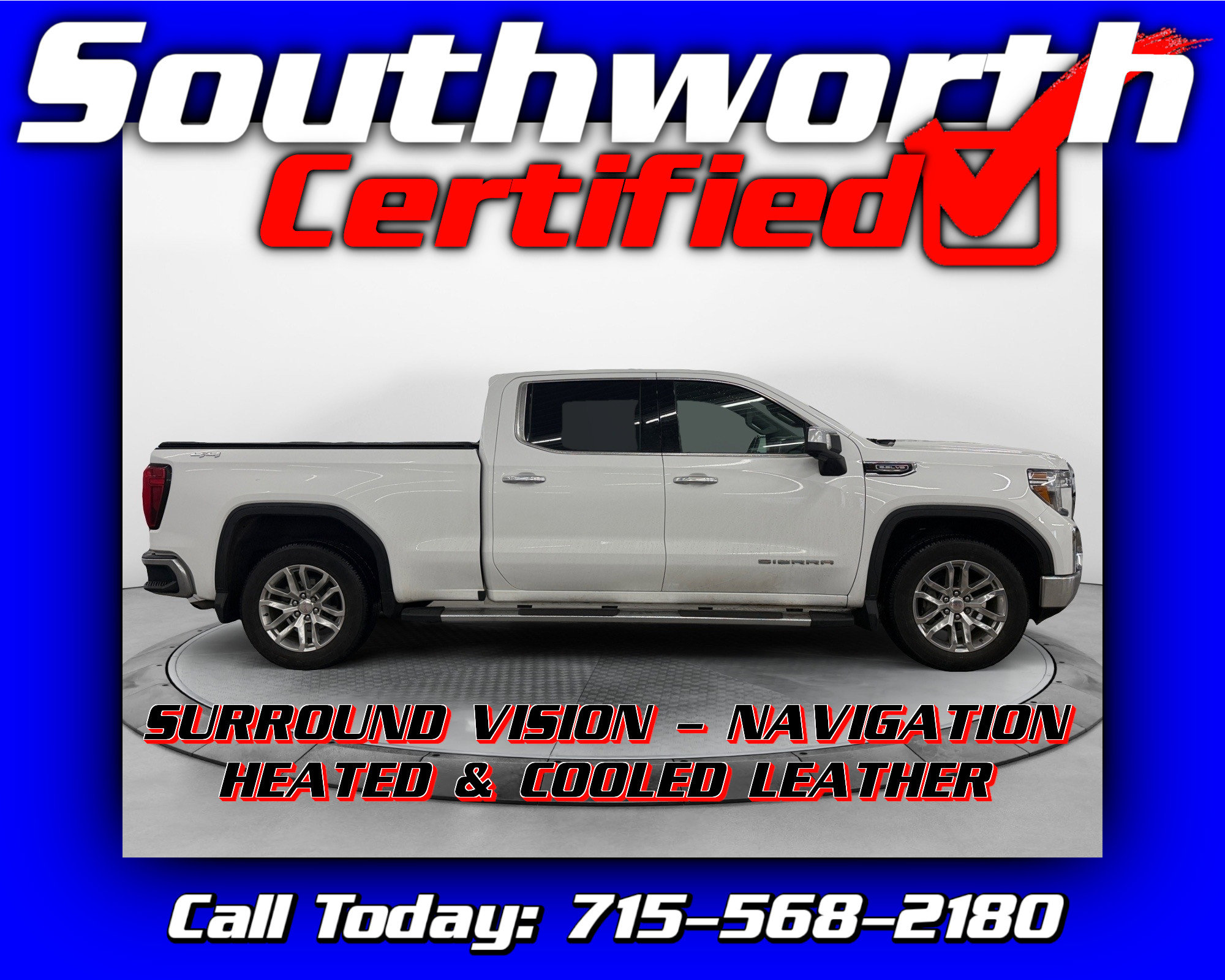 2019 GMC Sierra 1500 SLT Crew Cab 4WD