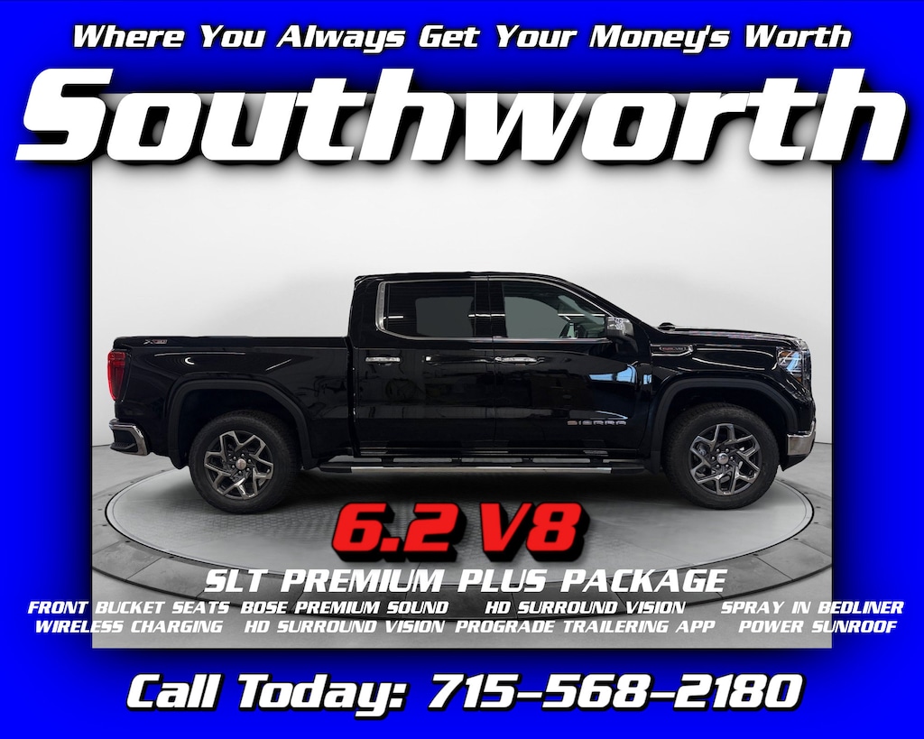 New 2026 GMC Sierra 1500 SLT Truck