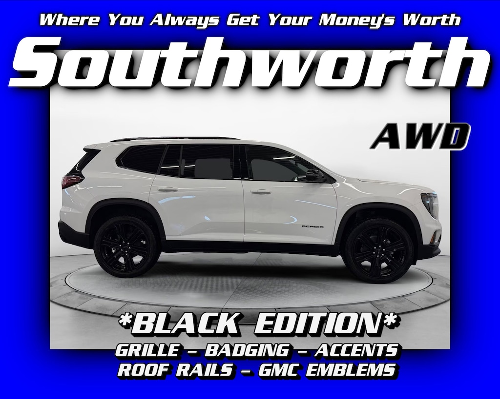 New 2026 GMC Acadia Elevation SUV