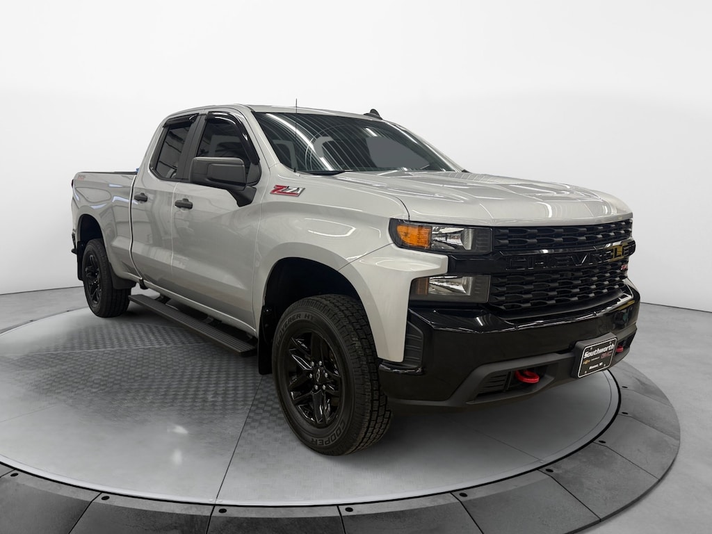 Used 2020 Chevrolet Silverado 1500 Custom Trail Boss Truck Double Cab
