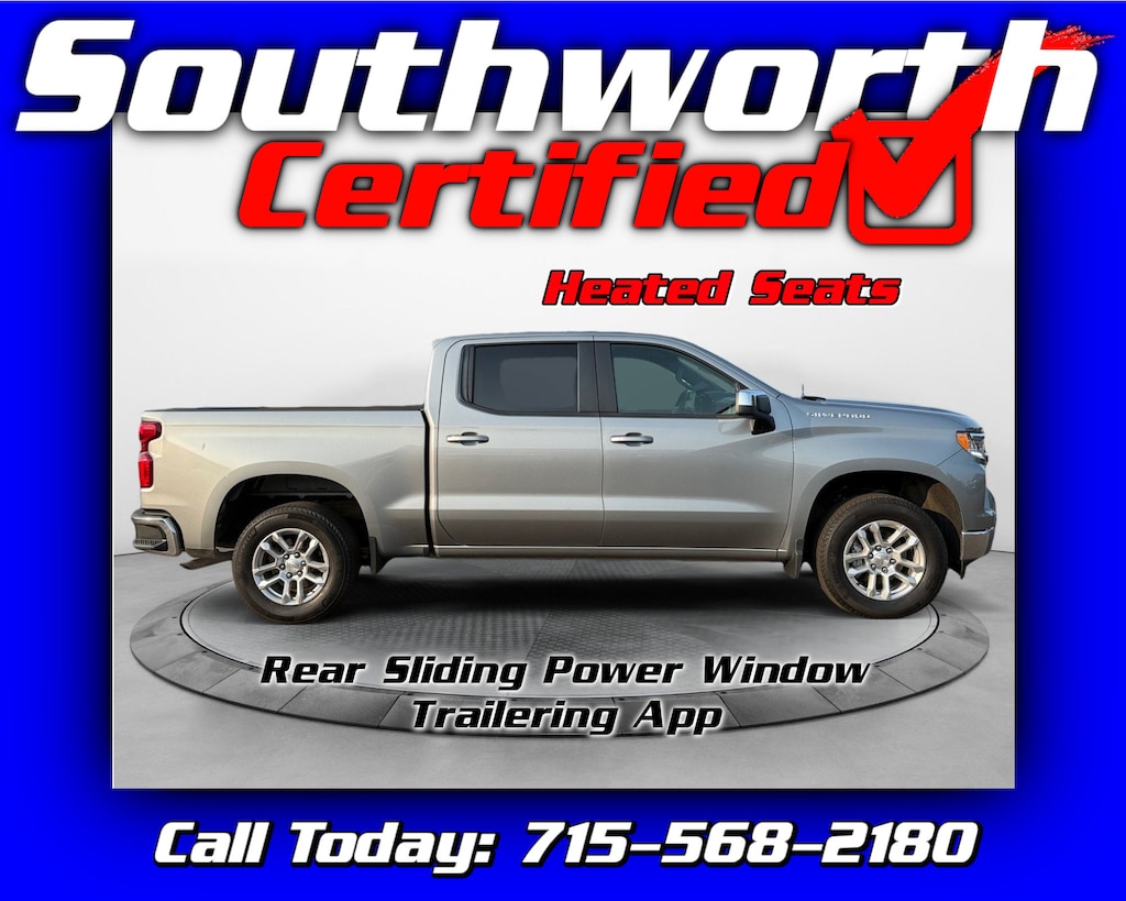 Used 2024 Chevrolet Silverado 1500 LT Truck Crew Cab