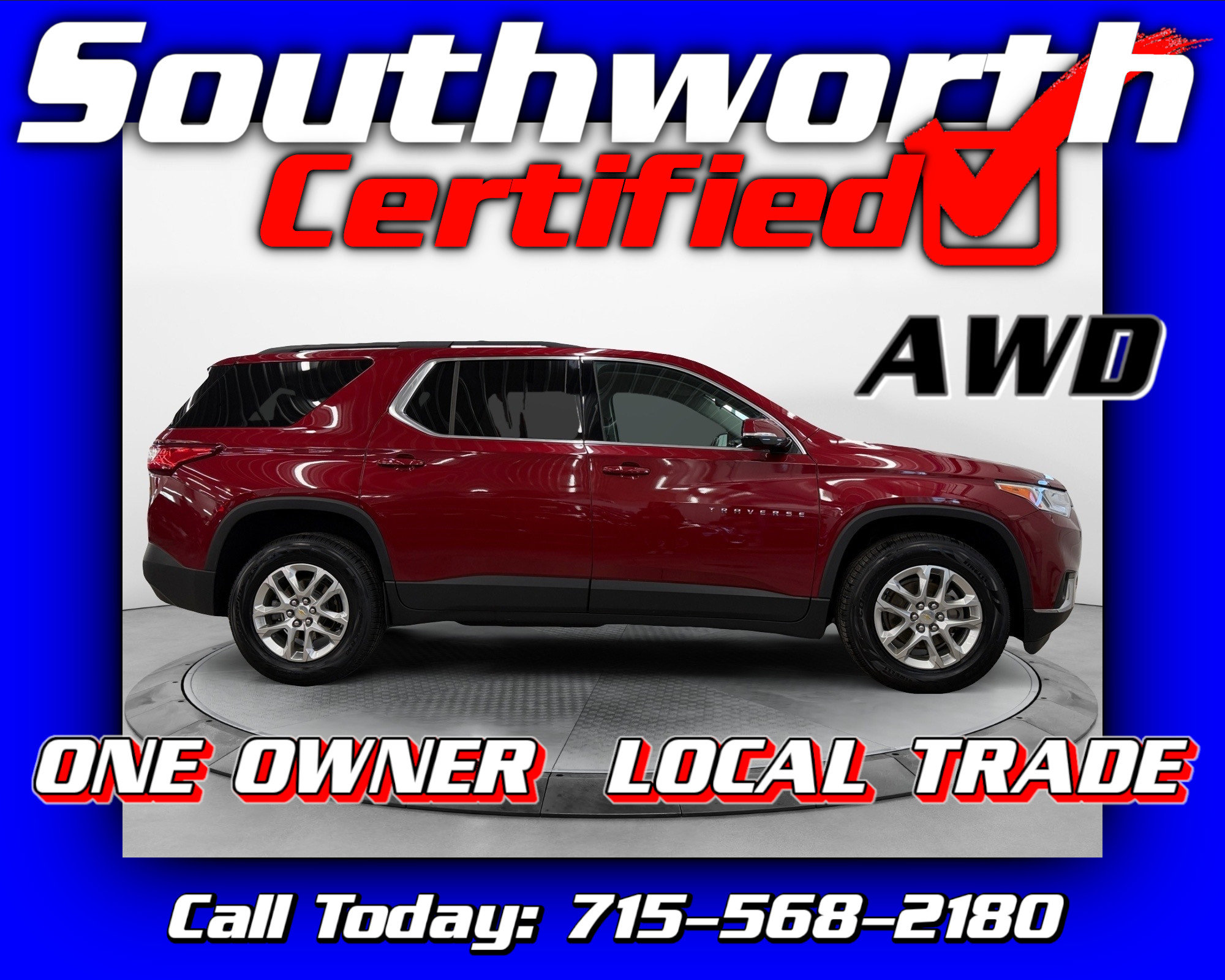 2020 Chevrolet Traverse 3LT's photo