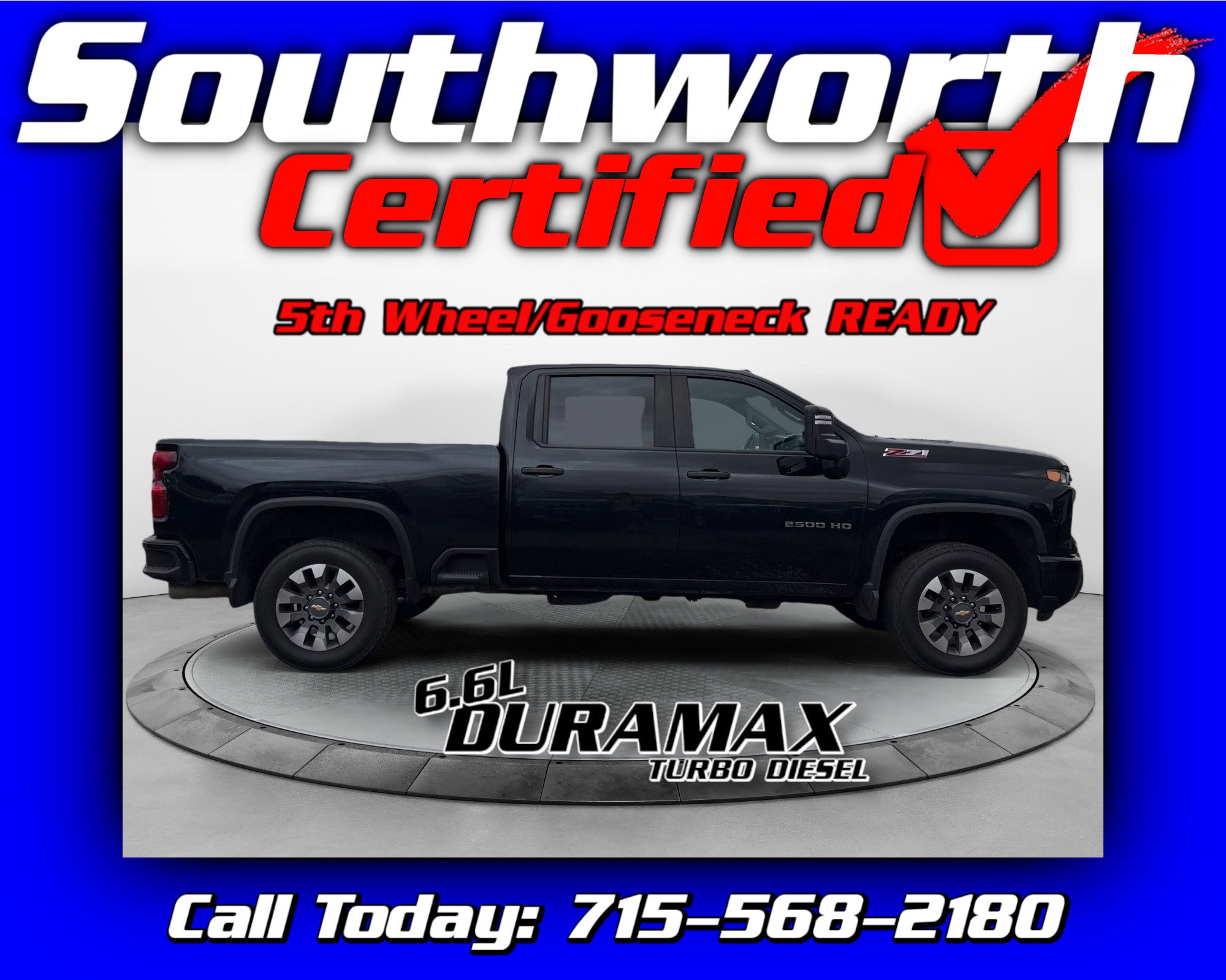 2024 Chevrolet Silverado 2500HD Custom Crew Cab 4WD
