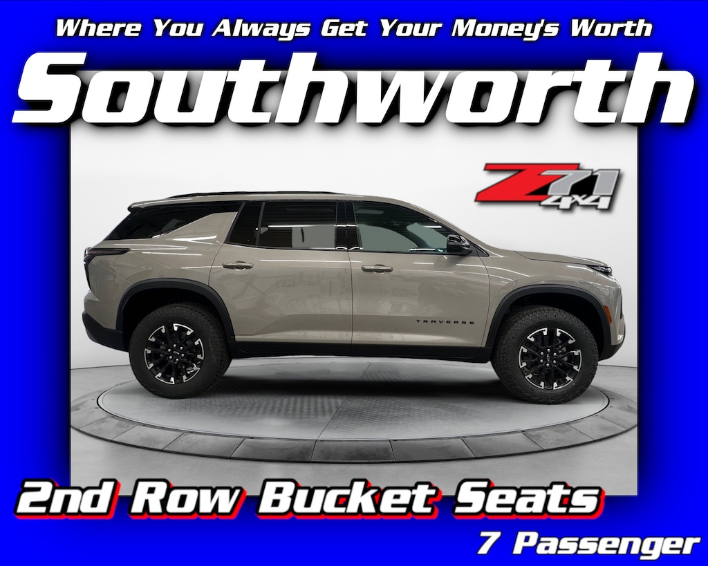 New 2026 Chevrolet Traverse Z71 SUV