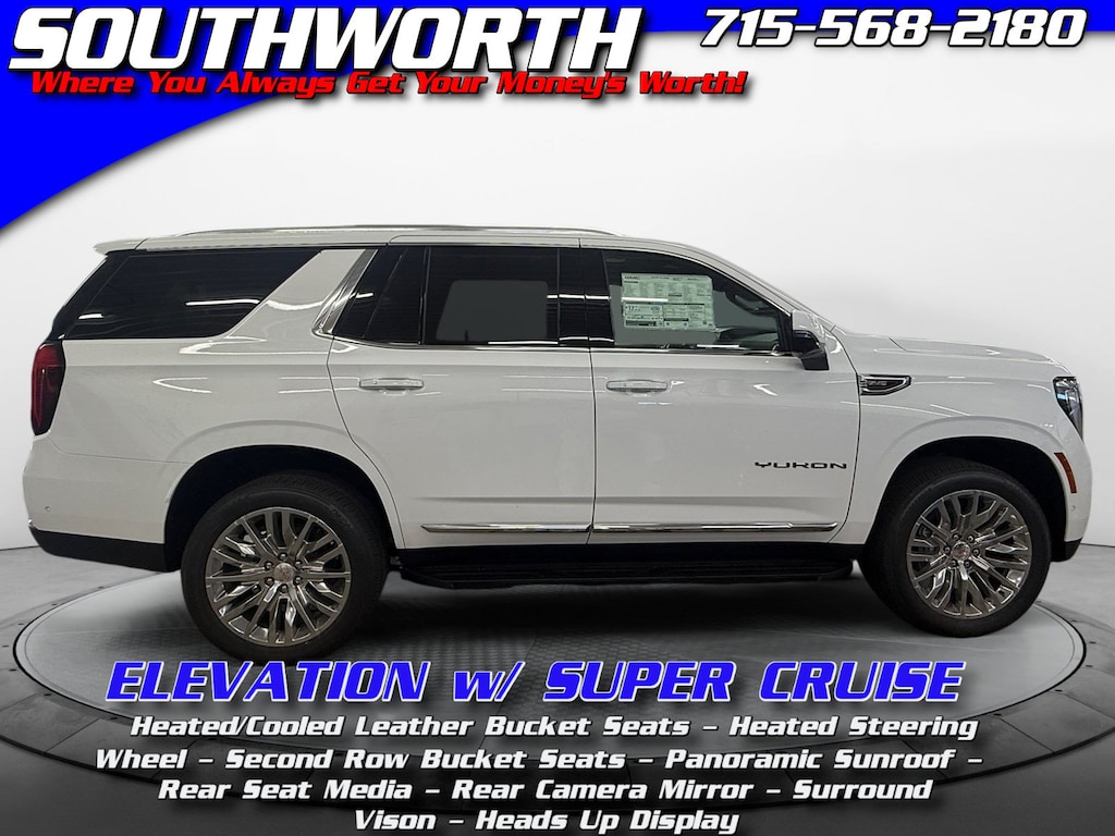 New 2026 GMC Yukon Elevation SUV