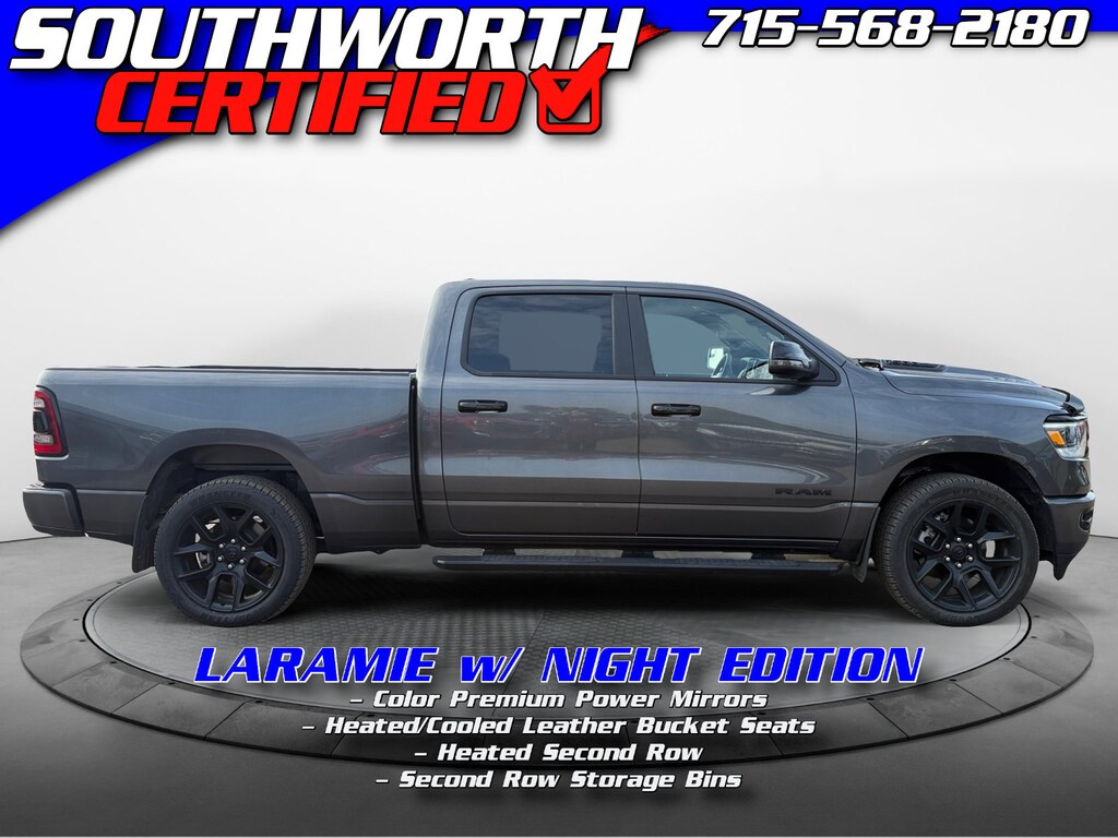 Used 2024 Ram 1500 Laramie Truck Crew Cab