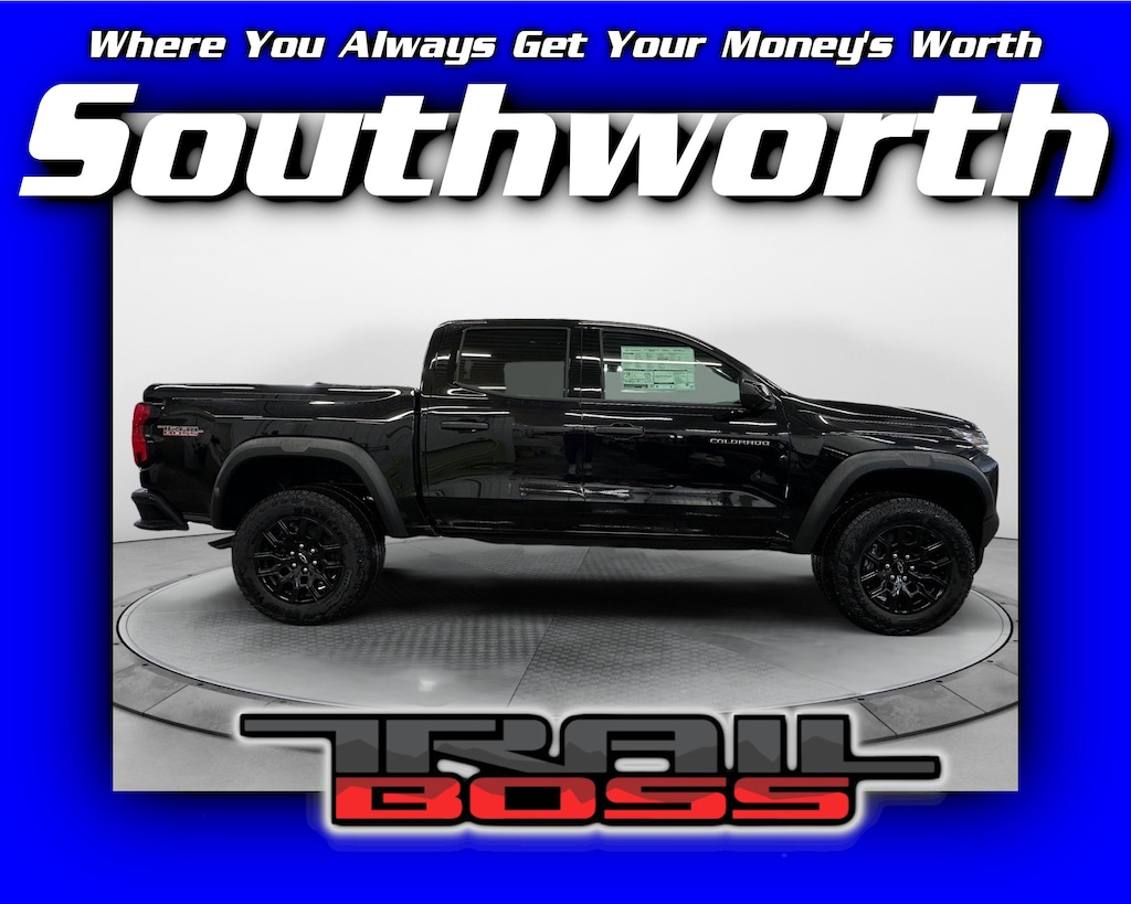 New 2026 Chevrolet Colorado Trail Boss Truck