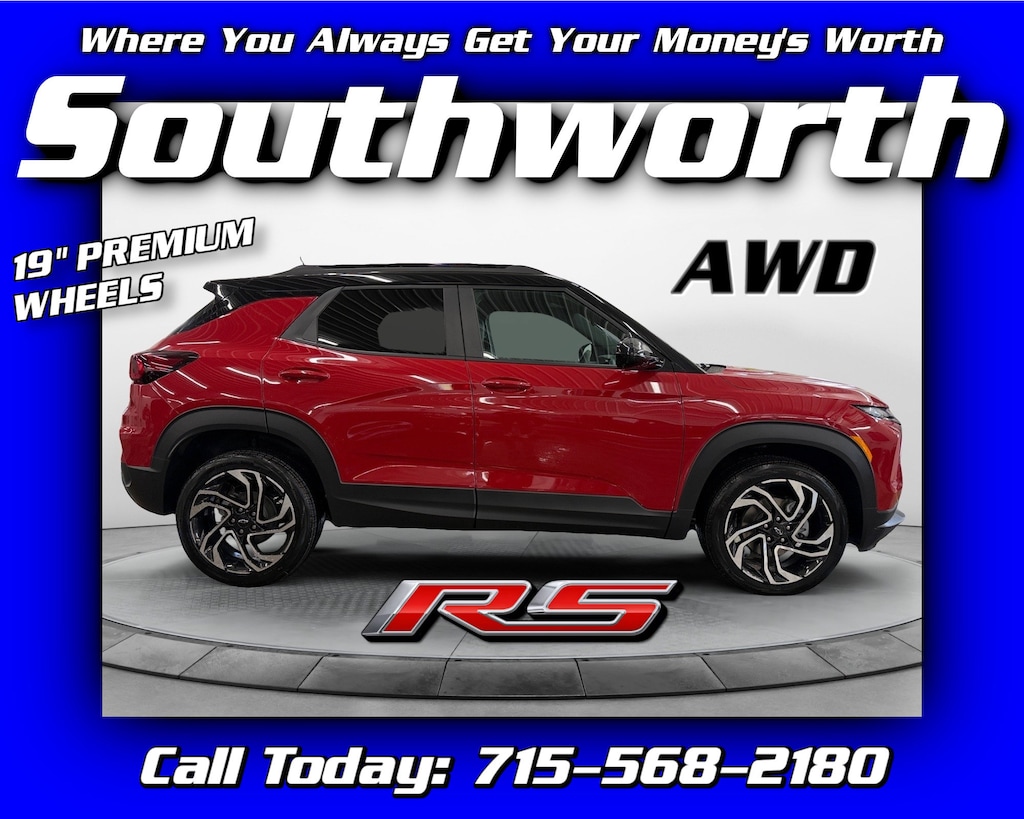 New 2026 Chevrolet Trailblazer RS SUV