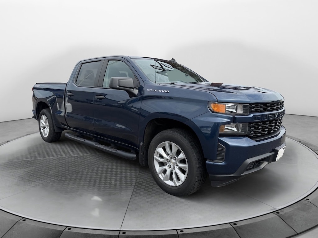 Used 2021 Chevrolet Silverado 1500 Custom Truck Crew Cab