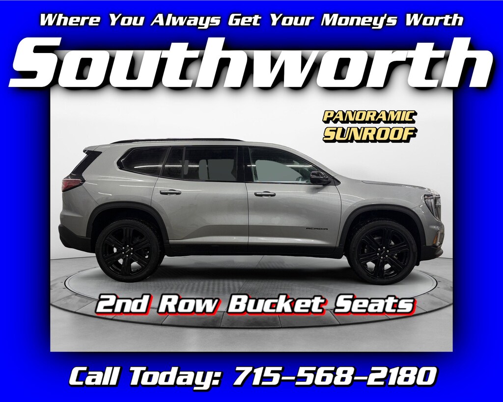 New 2026 GMC Acadia Elevation SUV