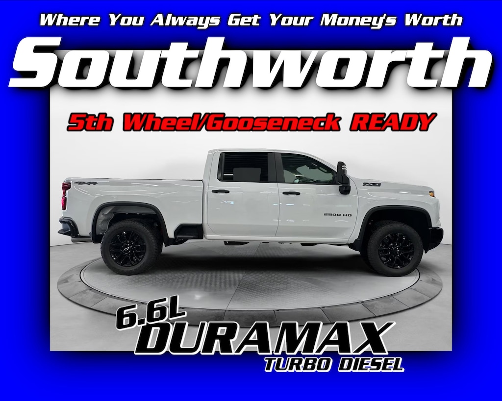 New 2026 Chevrolet Silverado 2500 HD Custom Truck