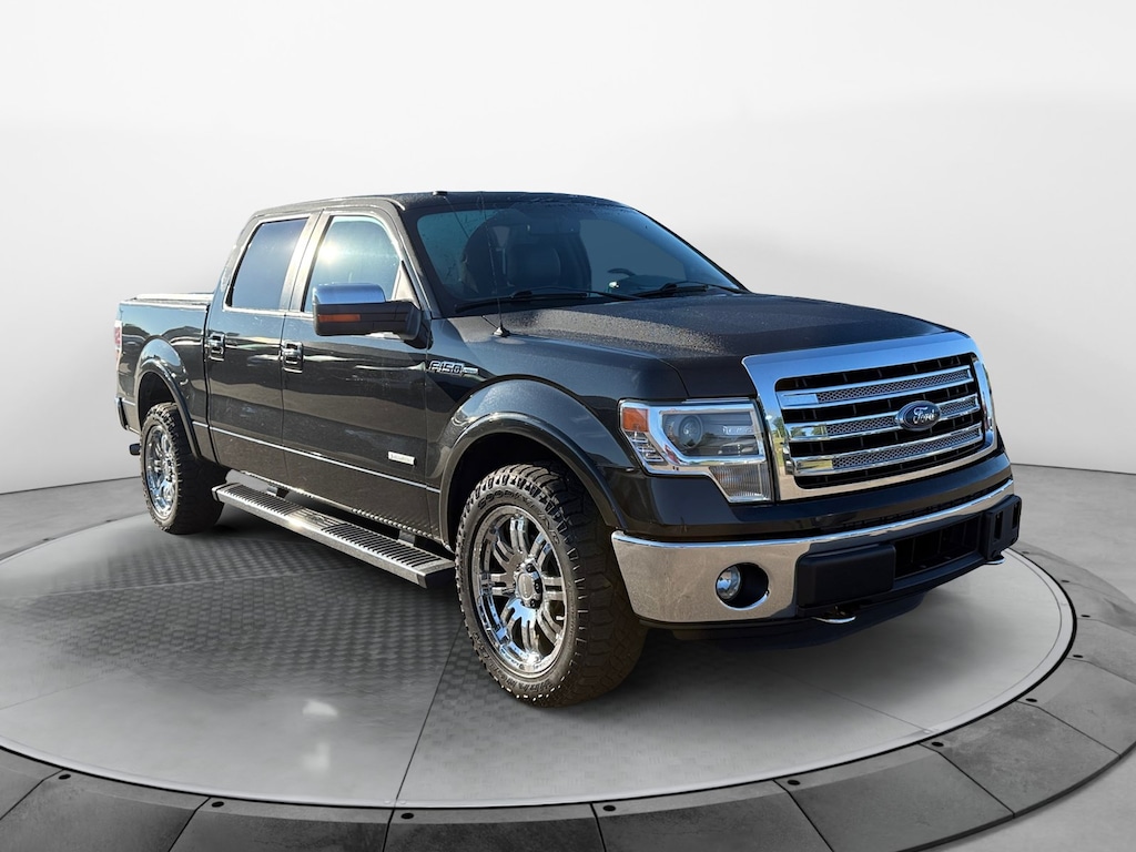 Used 2014 Ford F-150 4WD SuperCrew 145 Lariat Truck SuperCrew Cab