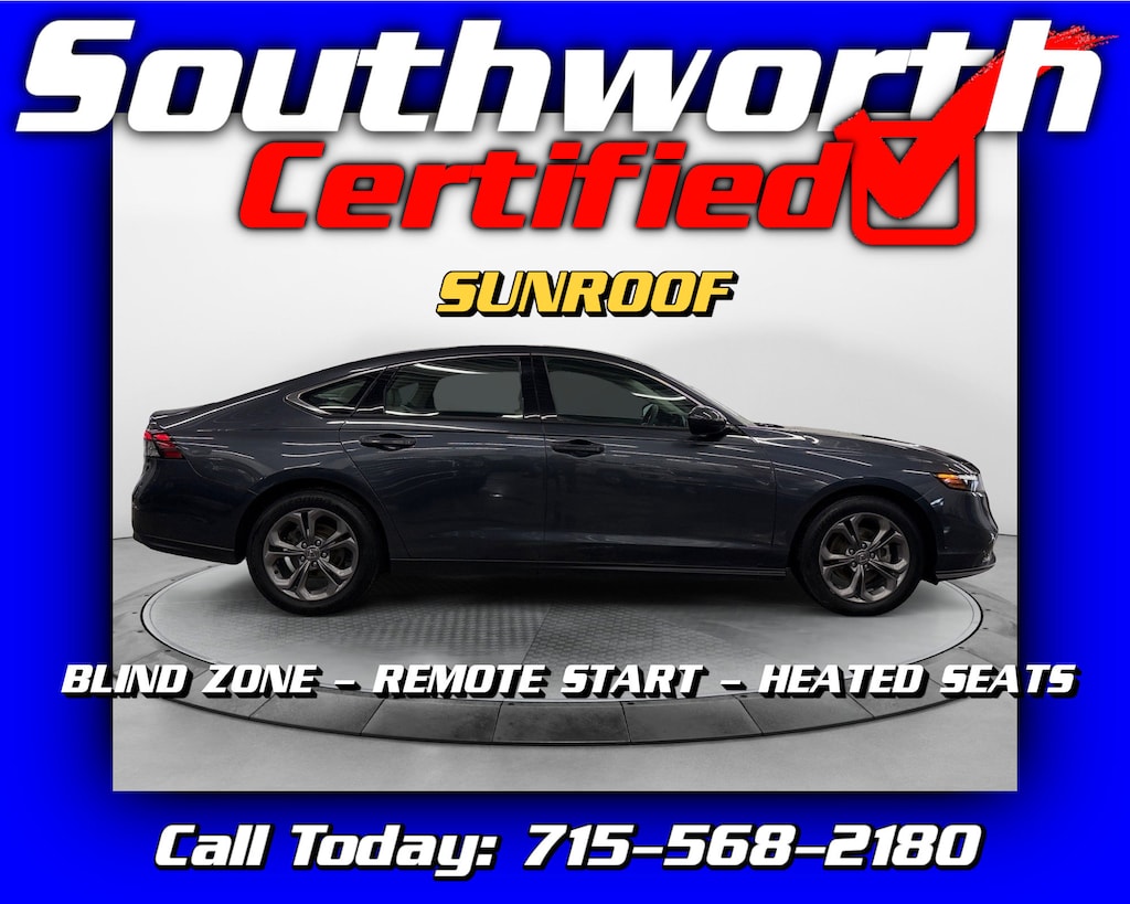 Used 2023 Honda Accord Sedan EX Sedan
