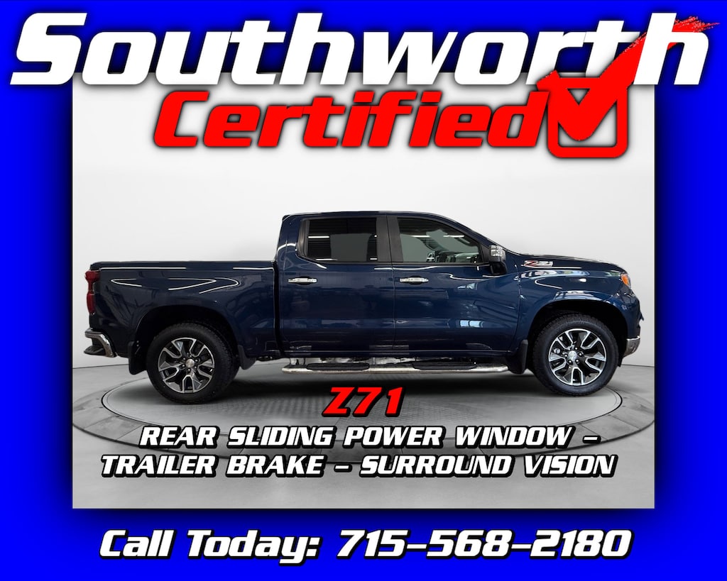 Used 2023 Chevrolet Silverado 1500 LT Truck Crew Cab