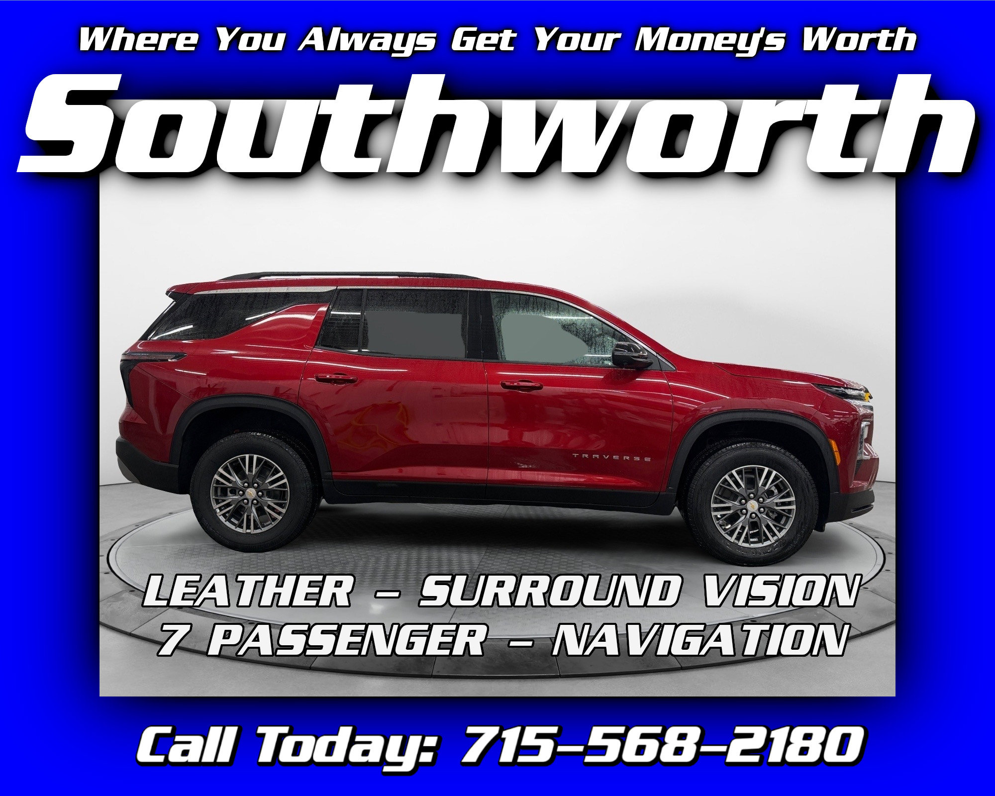 2026 Chevrolet Traverse LT's photo